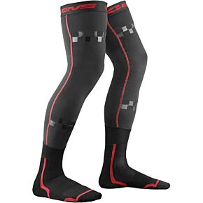 EVS Fusion Socks Black/red Youth