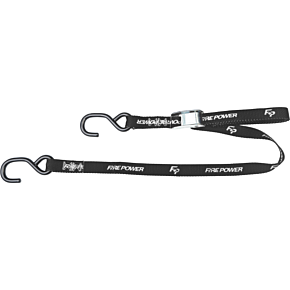 FIRE POWER 1" Tie-down Black 2/pk