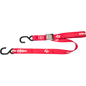 FIRE POWER 1.5" Tie-down Red 2/pk