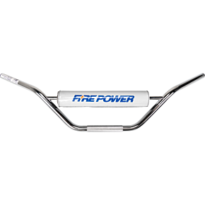 FIRE POWER Aluma-steel Handlebar Vintage Chrome
