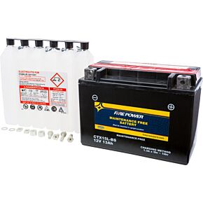 FIRE POWER Battery Ctx15l-bs Maintenance Free