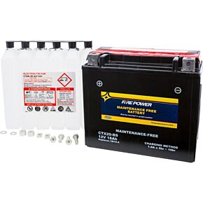 FIRE POWER Battery Ctx20-bs Maintenance Free