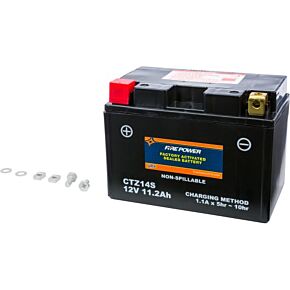 FIRE POWER Battery Ctz14s Sealed Factory Activated