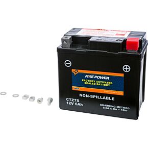 FIRE POWER Battery Ctz7s Sealed Factory Activated