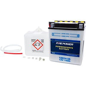 FIRE POWER Battery W/acid 12n14-3a 12v