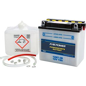 FIRE POWER Battery W/acid 12n7-3b 12v