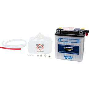 FIRE POWER Battery W/acid 6n6-3b-1 6v