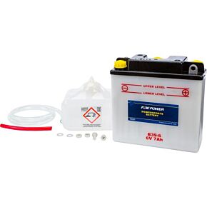 FIRE POWER Battery W/acid B39-6 6v