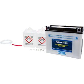 FIRE POWER Battery W/acid C50-n18l-a 12v Heavy Duty