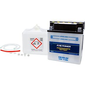 FIRE POWER Battery W/acid Cb10a-a2 12v Heavy Duty