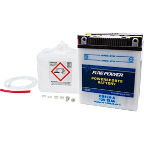 FIRE POWER Battery W/acid Cb12a-a 12v Heavy Duty