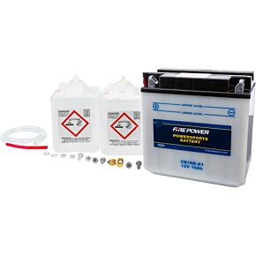 FIRE POWER Battery W/acid Cb16b-a1 12v Heavy Duty