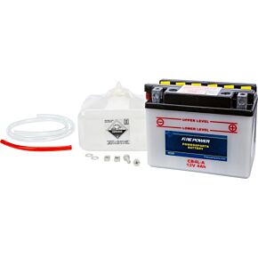 FIRE POWER Battery W/acid Cb4l-a 12v Heavy Duty