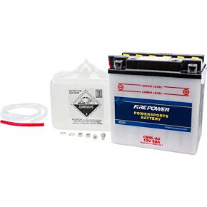 FIRE POWER Battery W/acid Cb9l-a2 12v Heavy Duty