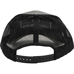 FIRE POWER Curved Bill Hat Grey/black