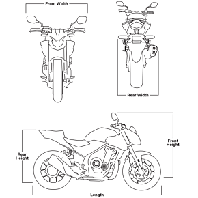 FIRE POWER Elite Series Cover Scooter M Black