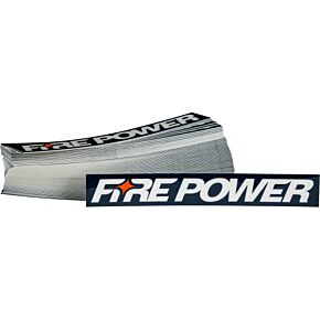 FIRE POWER Fire Power Sticker Navy 100 Pks