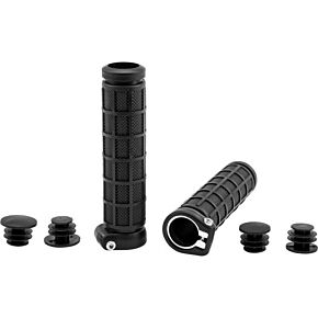 FIRE POWER Grip-lock Grips Black/black