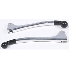 FIRE POWER Lever Set Silver W/ Black Tip