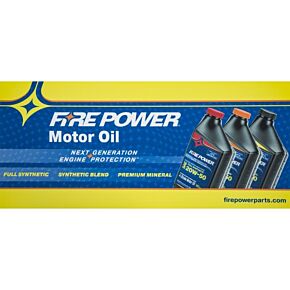 FIRE POWER Oil Display Sign