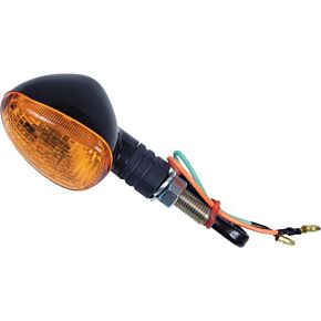 FIRE POWER Oval Marker Light Front Black