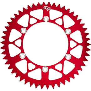 FIRE POWER Rear Sprocket Aluminum 53t-520 Red Hon