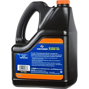 FIRE POWER Synthetic Blend 4-stroke Oil 20w-50 Gal 4/case