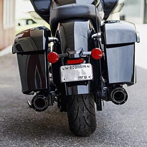 FIREBRAND Loose Cannon Mufflers Black Cheiftain / Challenger `14-up
