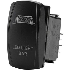 FLIP Led Light Bar Lighting Switch Pro Series Backlit
