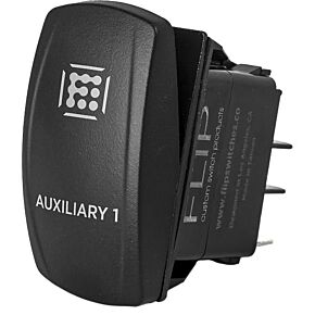 FLIP Proline Rocker Switch Aux2 Pro Series Backlit