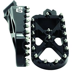FLO MOTORSPORTS Adventure/snow Footpeg Black