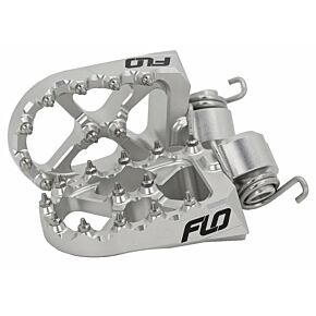 FLO MOTORSPORTS Flo Footpeg Low Silver 12mm Down Hus/ktm/gas