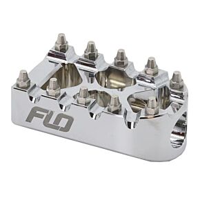 FLO MOTORSPORTS Moto Style Shift Peg Chrome
