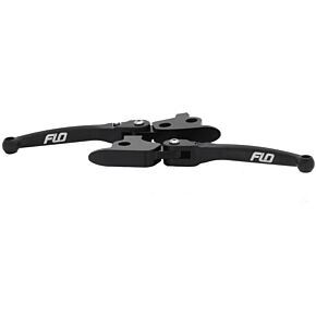 FLO MOTORSPORTS Mx Style Lever Set Black `21-23 Flh/flt