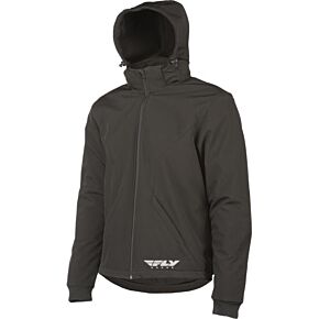 FLY RACING Armored Tech Hoodie Black Xl
