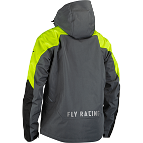 FLY RACING Carbon Jacket Black/grey/hi-vis Md
