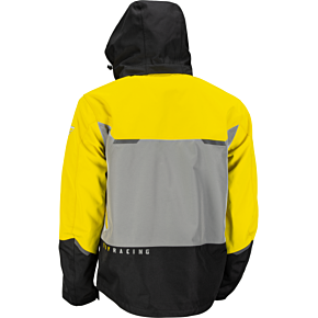 FLY RACING Carbon Jacket Yellow/grey Lg