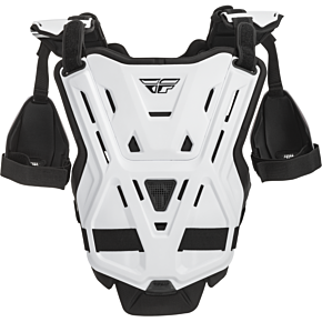 FLY RACING Ce Revel Xl Roost Guard Offroad White Adult