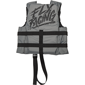 FLY RACING Child Flotation Vest Grey/black