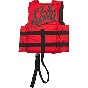 FLY RACING Child Flotation Vest Red/black