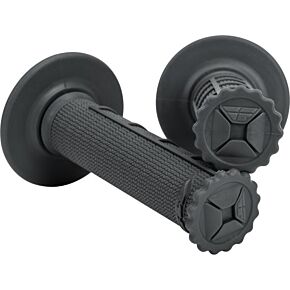 FLY RACING Control Mx Grips Dark Grey Half Waffle