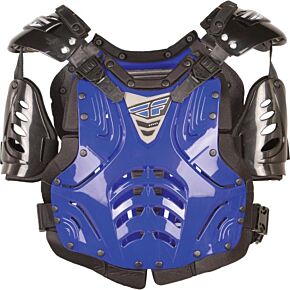 FLY RACING Convertible Ii Roost Guard Blue Junior