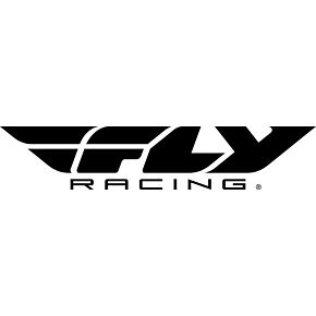FLY RACING Die Cut Sticker 15" Black