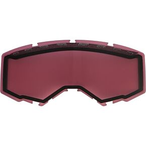 FLY RACING Dual Lens With Vents Adult Silver Mirror/rose