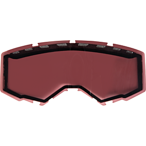 FLY RACING Dual Lens With Vents Adult W/silver Mir/polar Rose Lens