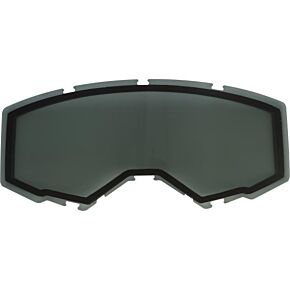 FLY RACING Dual Lens W/o Vents Adult Polarized Smoke