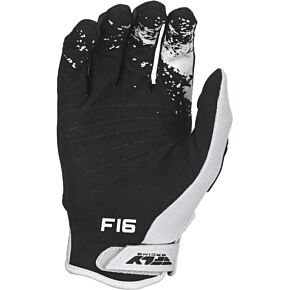 FLY RACING F-16 Gloves White/black Sz 7