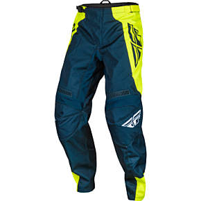 FLY RACING F-16 Pants Navy/hi-vis/white Sz 28