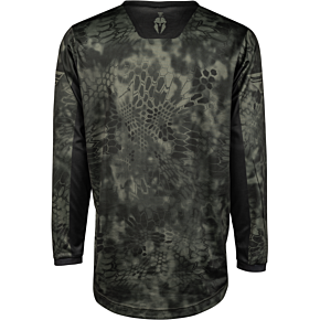 FLY RACING F-16 Se Kryptek Jersey Moss Grey/black Xl