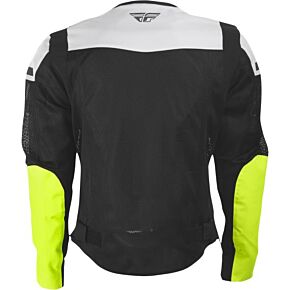 FLY RACING Flux Air Mesh Jacket Black/hi-vis Sm